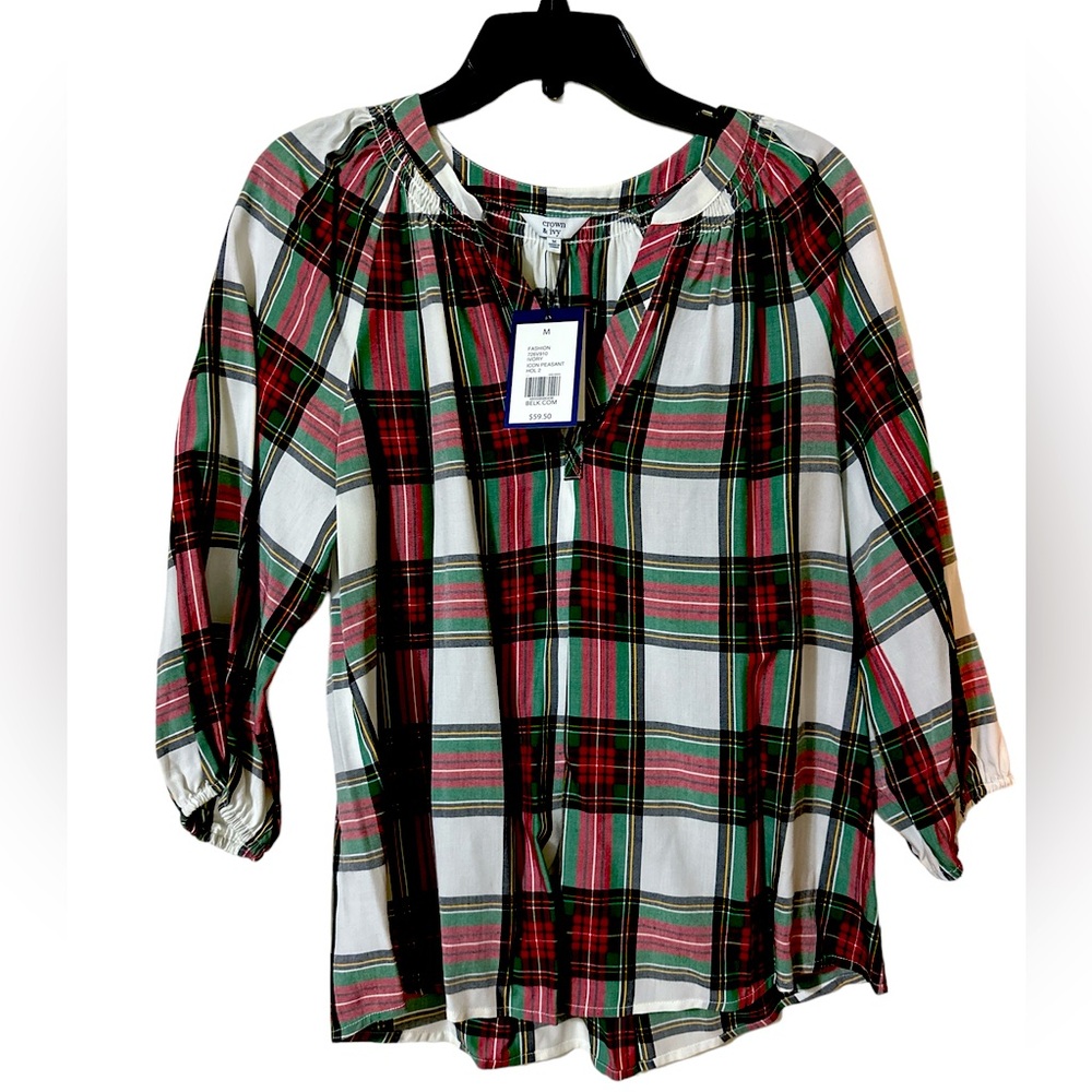 Crown & Ivy Women’s Top, Size M NWT